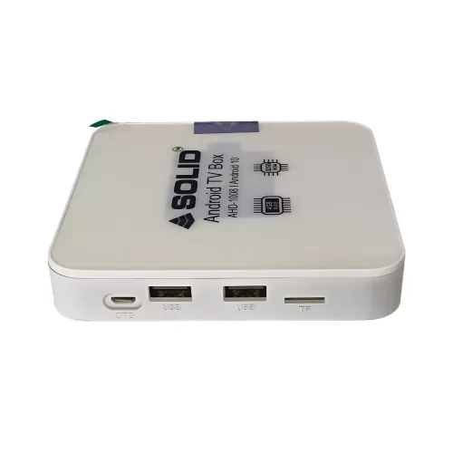 Solid AHD-1008  4/32 GB Android 10 Smart Tv Box